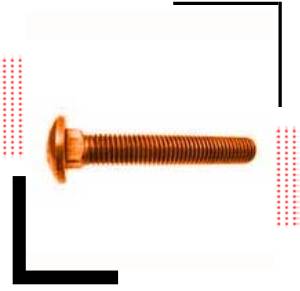 70/30 Cu-Ni Carriage Bolts
