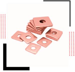 70/30 Cu-Ni Square Washer