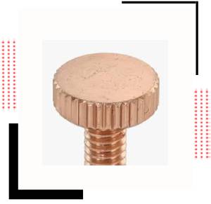 ASME SB151 Cupro Nickel Thumb Screws