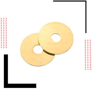 Brass Fender Washers