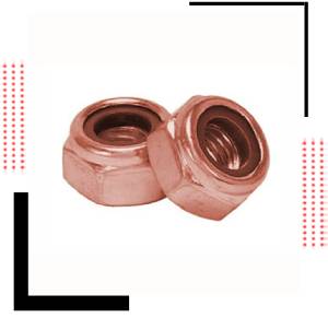 Copper Nickel 70/30 Nylock Nuts