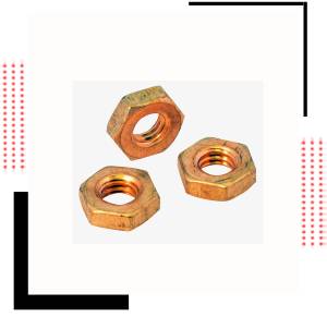 Cu-Ni 70/30 (C71500) Jam Nuts