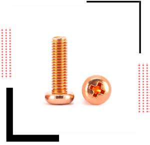 CU NI 70/30 Round Head Screws