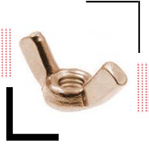 Cu-Ni C71500 Wing Nuts