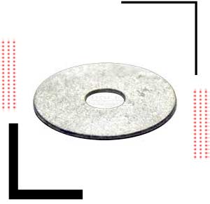Galvanized Fender Washers