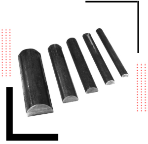 SA 105 Half Round Bar